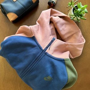 Nike Colorblock Zip Up Hoodie